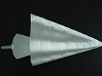 Ponta do receptor turbila eólica, Tip Receptor for wind turbine, fabricado no Brasil, made in Brazil